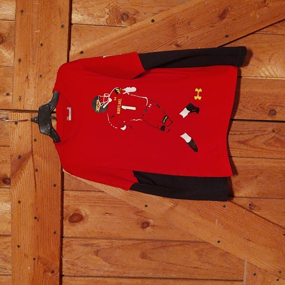 Boys Size 6 Under Armour Maryland Outfit - Picture 2 of 3